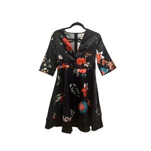 Flowered Dress Size L-5/$15